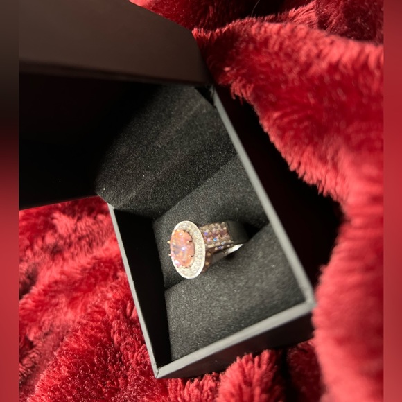 Brand new Sterling silver pink sapphire ring size7 - Picture 4 of 7